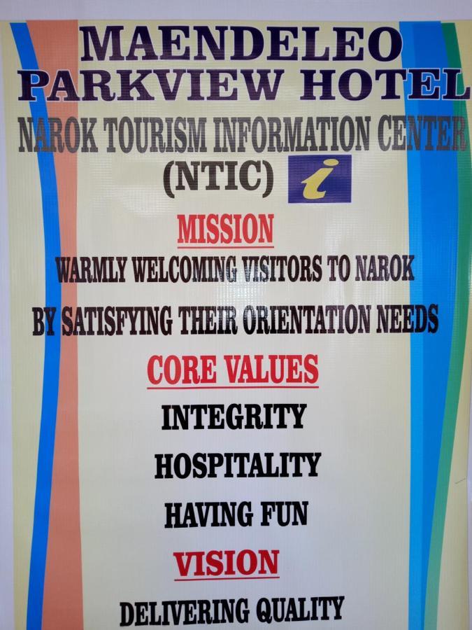 Maendeleo Parkview Hotel Narok Eksteriør bilde